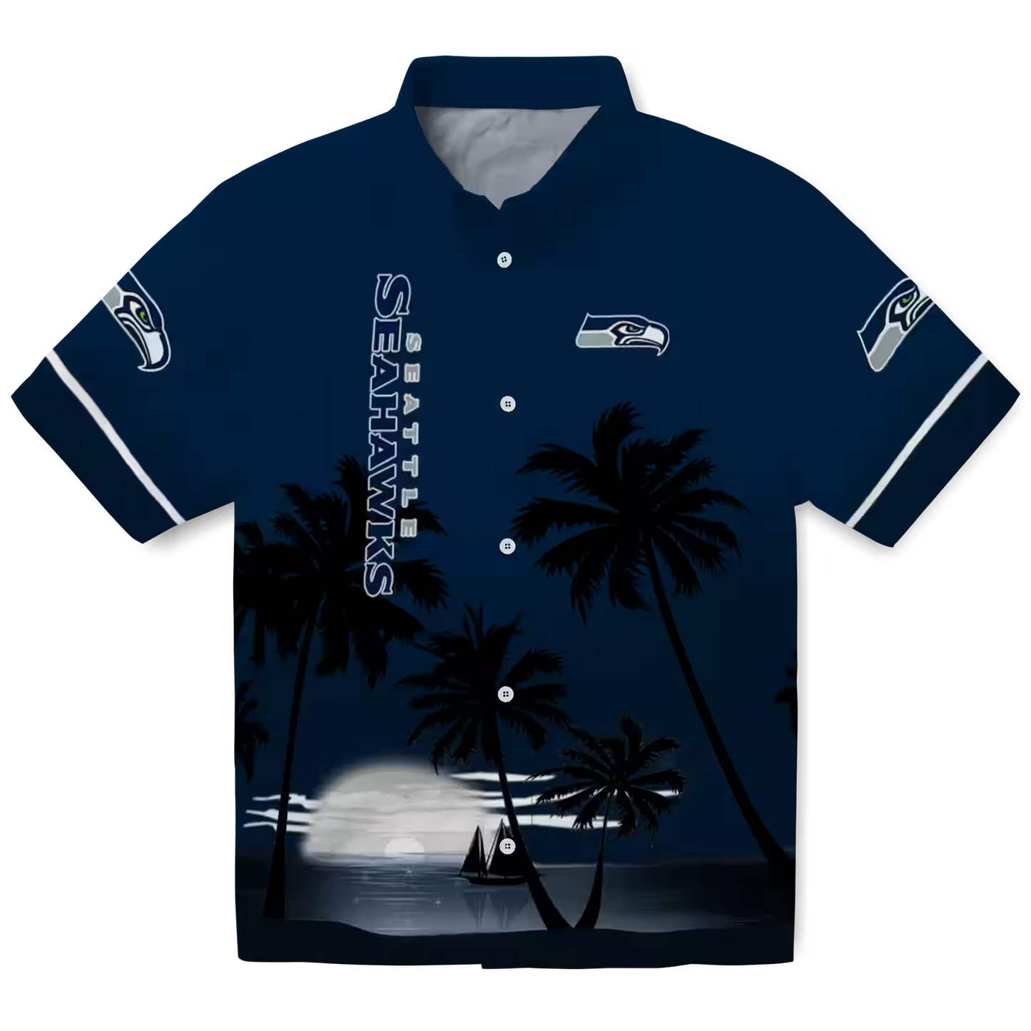 SEA x NFL Hawaiian Shirt ƒ?? Beach Sunset DATND TANTD 270526