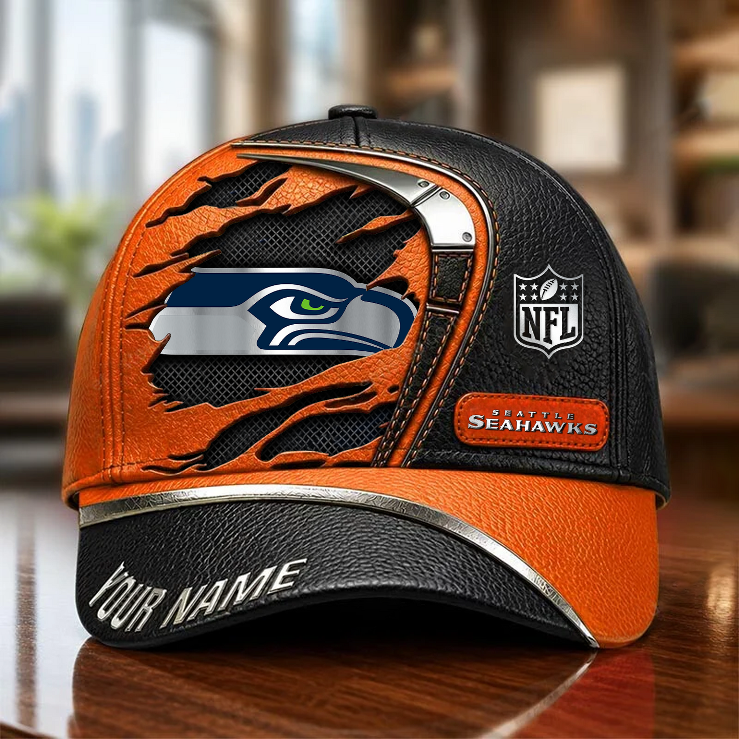 SEA x NFL Premium Multicolor 3D Cap 200626