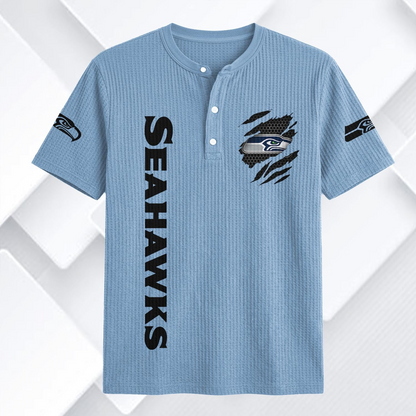 SEA x NFL Waffle Short-Sleeve Shirt 2205 DatND DVT