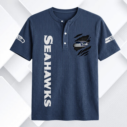 SEA x NFL Waffle Short-Sleeve Shirt 2205 DatND DVT
