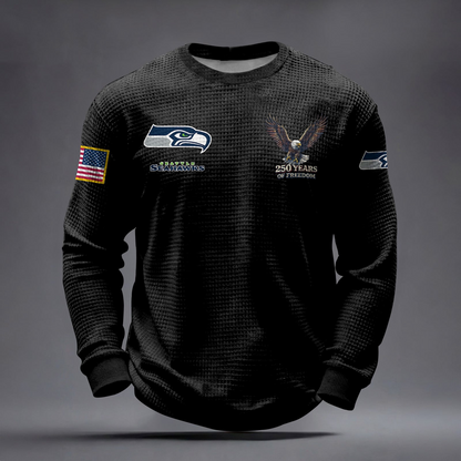 SEA x NFL Waffle Sweatshirt DatND DVT