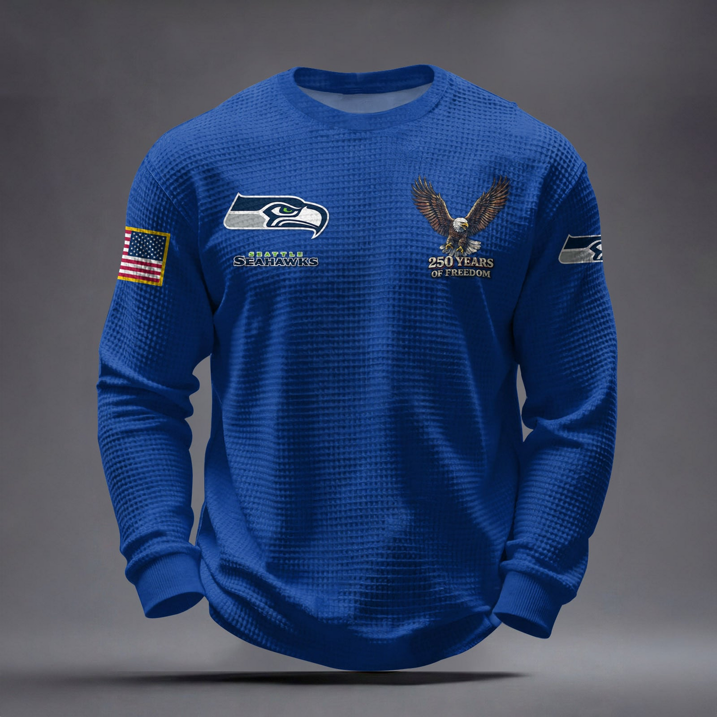SEA x NFL Waffle Sweatshirt DatND DVT