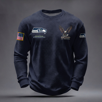 SEA x NFL Waffle Sweatshirt DatND DVT
