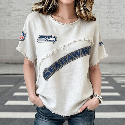 SEA x NFL Womenƒ??s Vintage O-Neck 2905 DatND DVT