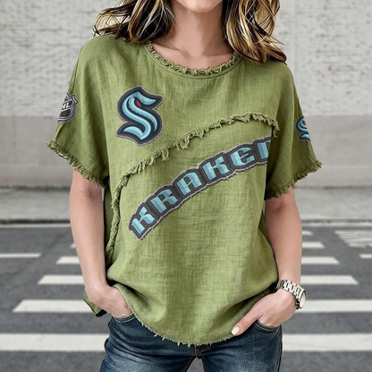 SEA x NHL Womenƒ??s Vintage O-Neck 2905 DatND DVT