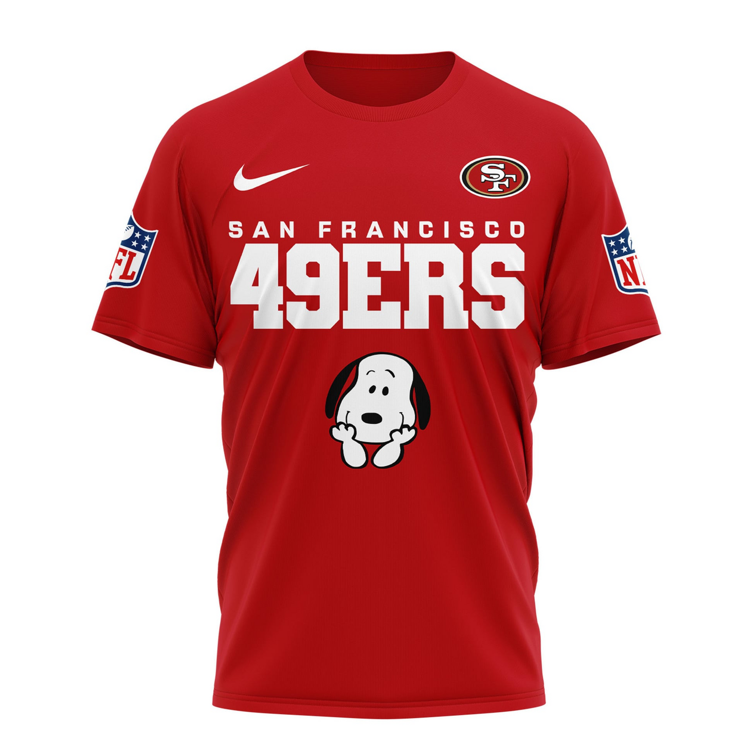 SF Premium NFL Snoopy America 250 3D Shirt 1706