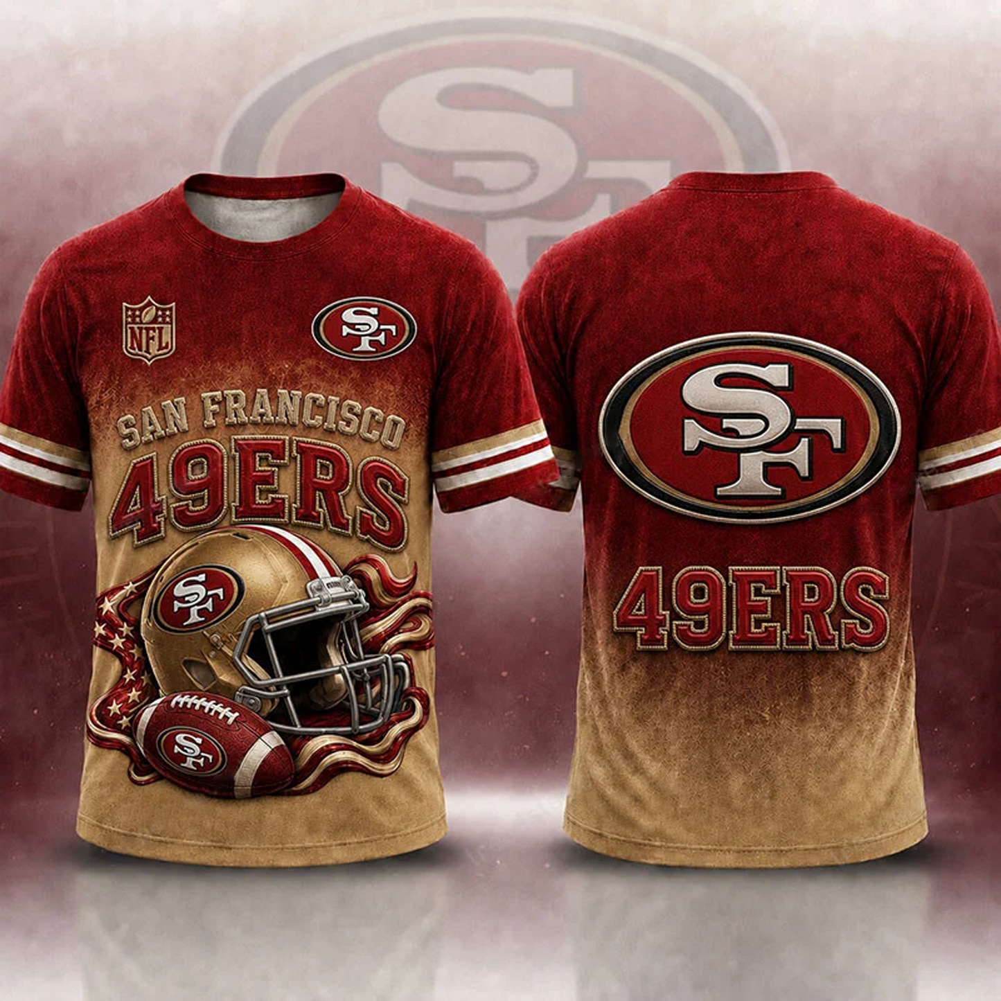 SF x NFL 3D Shirt 1805 DatND DVT