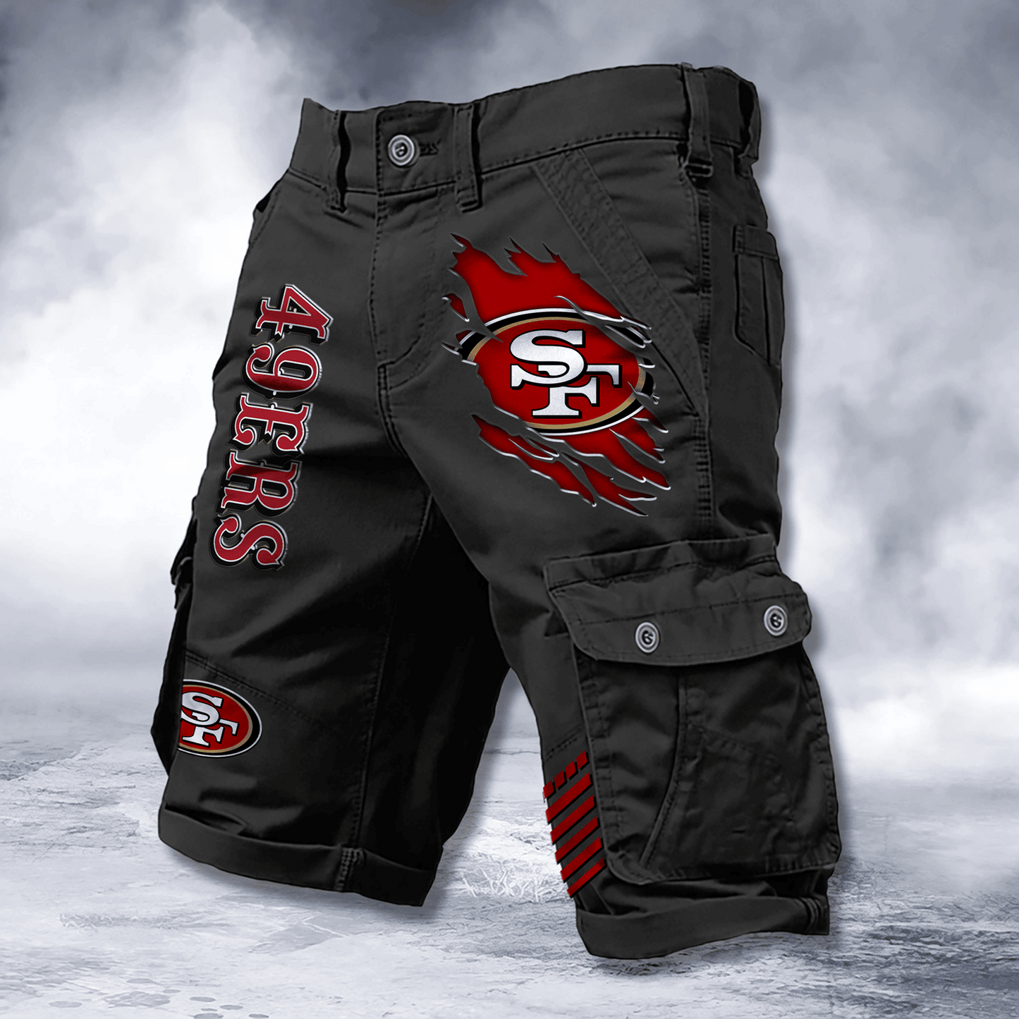 SF x NFL Cotton Cargo Shorts DATND TANTD 2705
