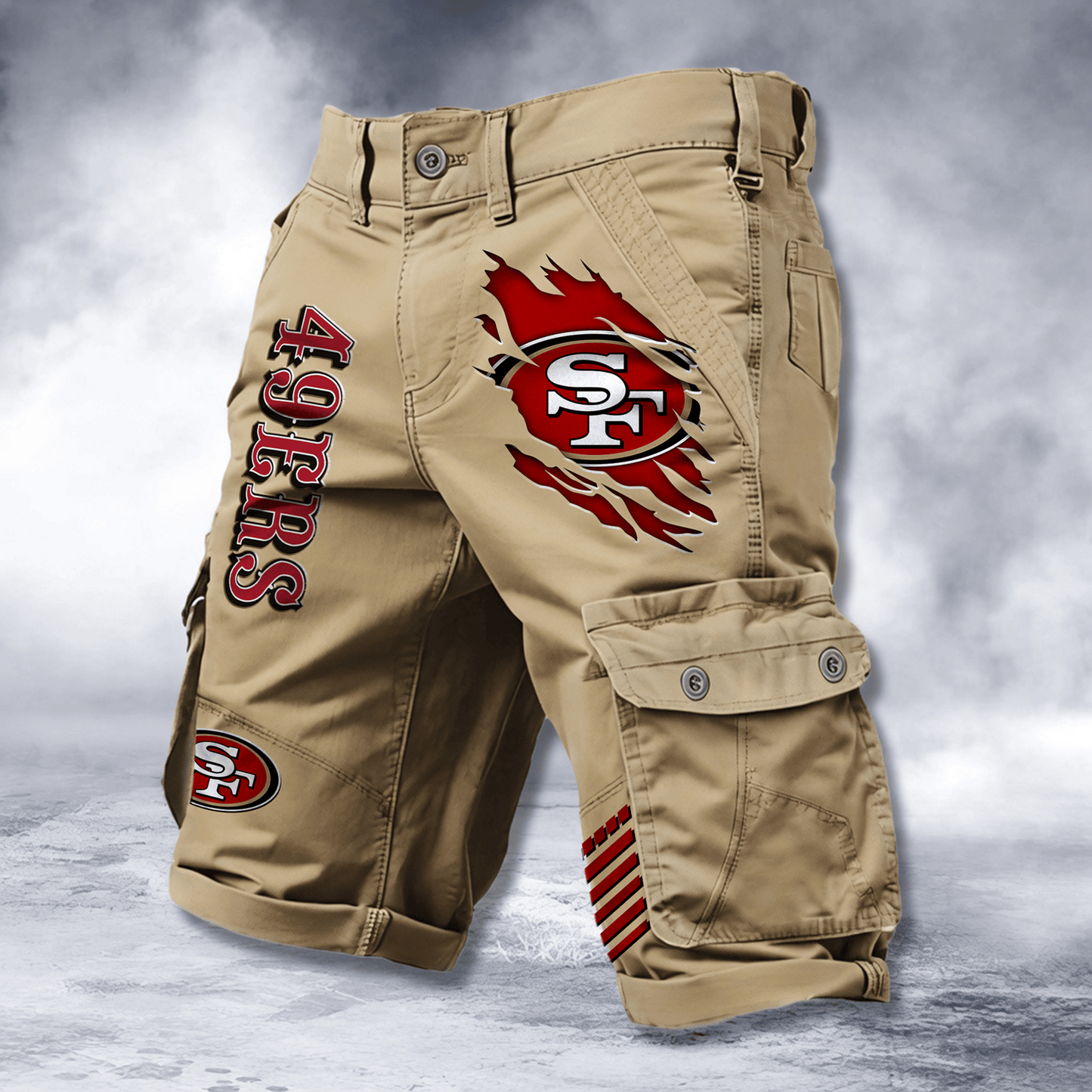 SF x NFL Cotton Cargo Shorts DATND TANTD 2705