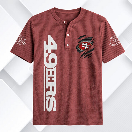 SF x NFL Waffle Short-Sleeve Shirt 2205 DatND DVT