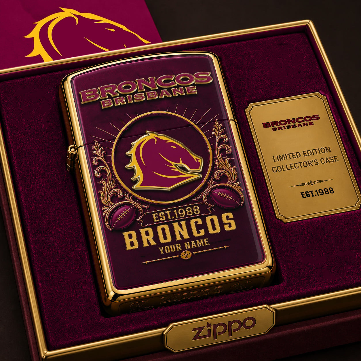 SIGNATURE NRL  X BB  Zippo Case Limited Edition NDT VHM 250526