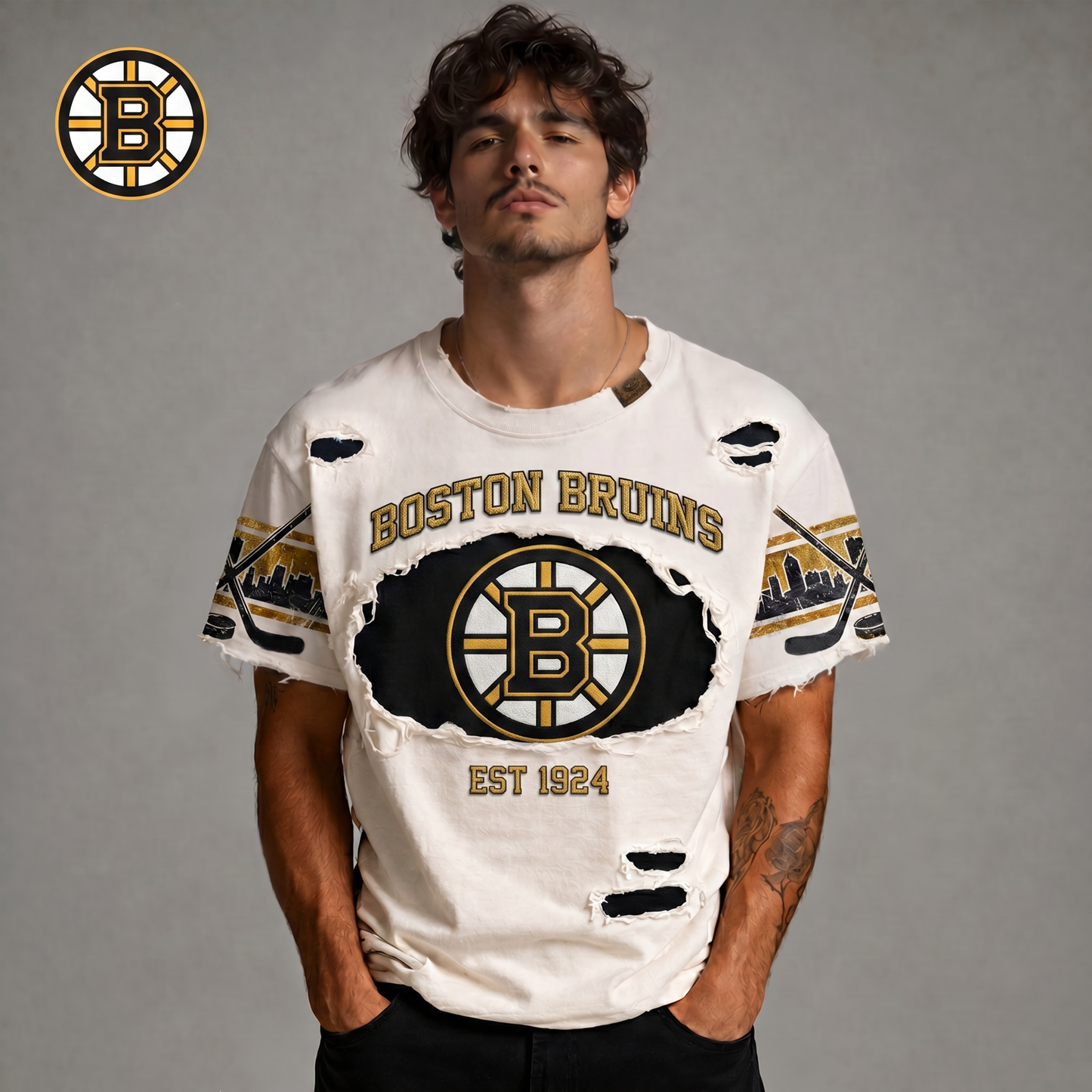 SIGNATURE SERIES NHL x BB BESPOKE CRACK SHIRT LIMITED EDITIONS NDT VHM 300526