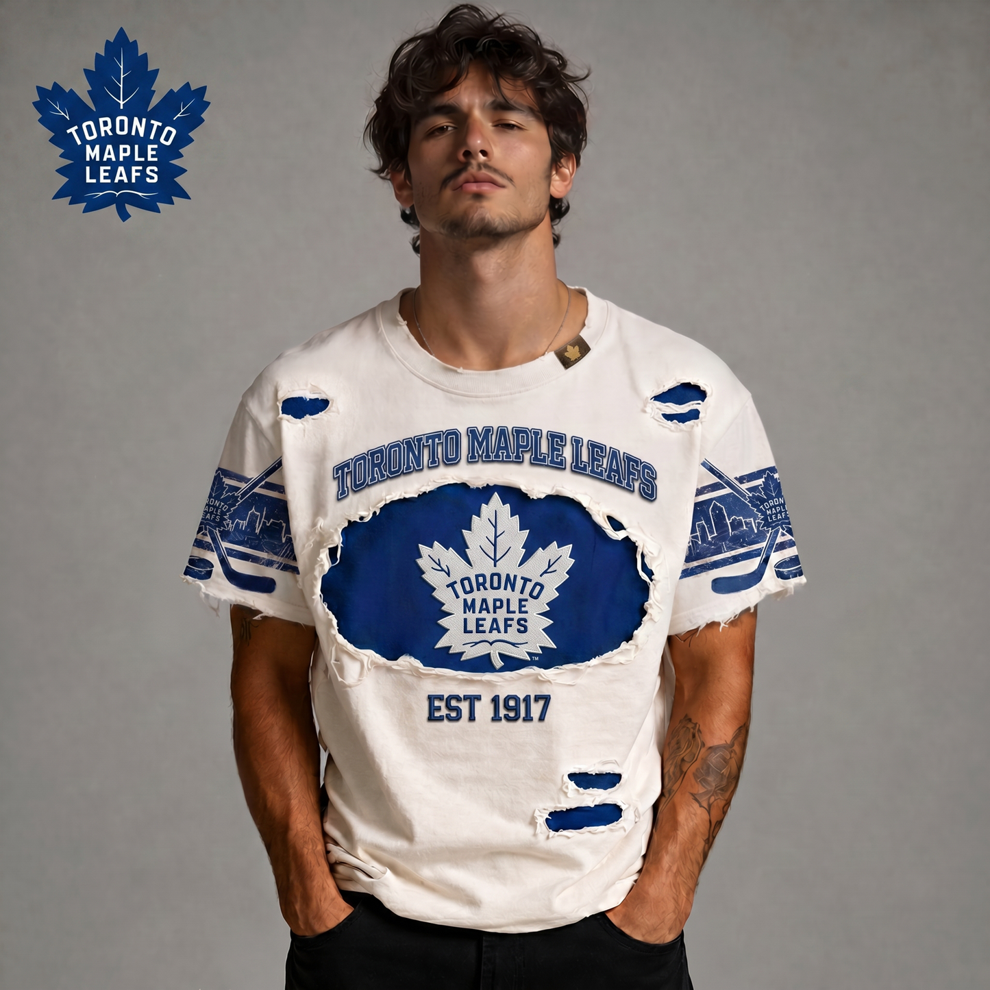 SIGNATURE SERIES NHL x TML BESPOKE CRACK SHIRT LIMITED EDITIONS NDT VHM 300526