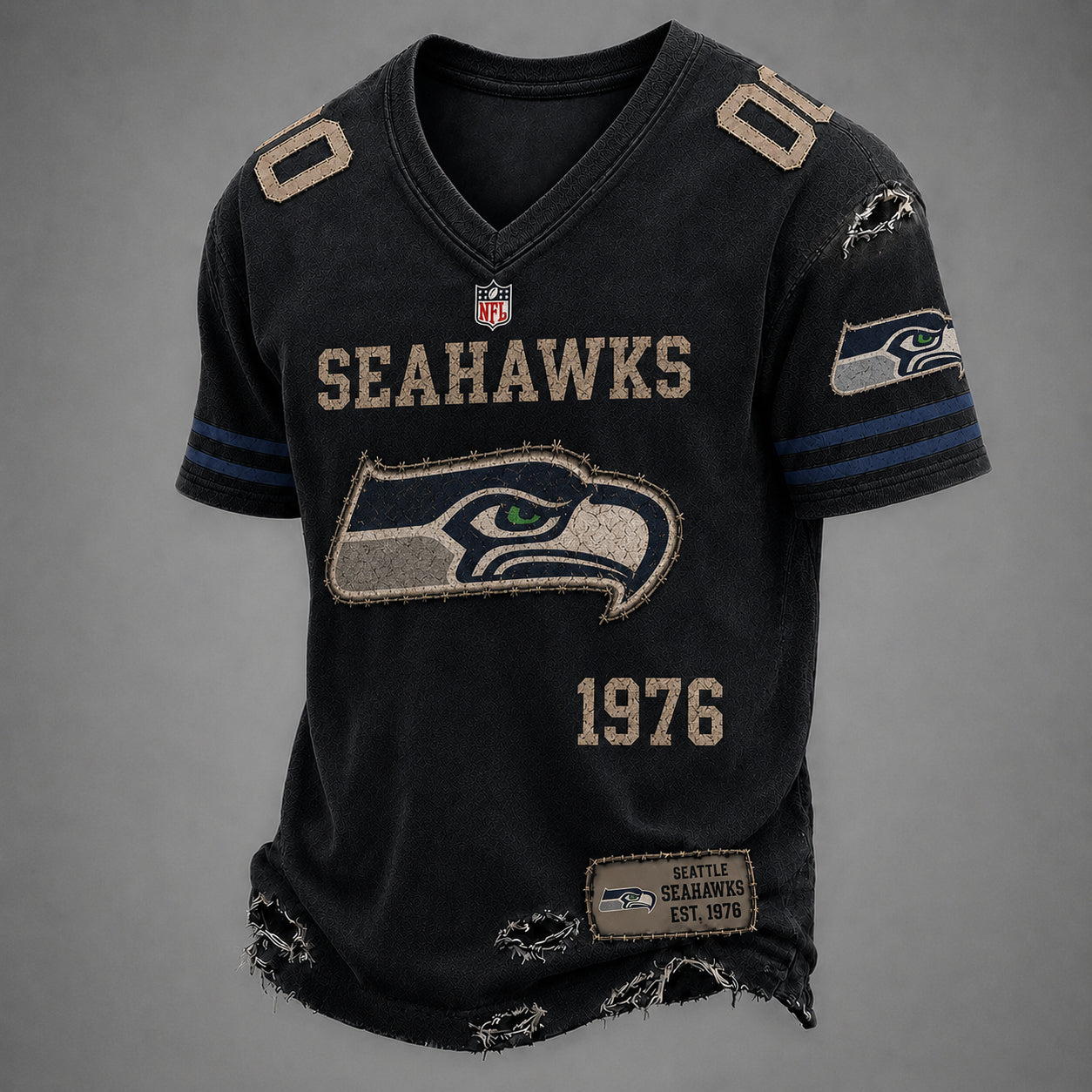SS x NFL Premium V-neck Shirt 230626