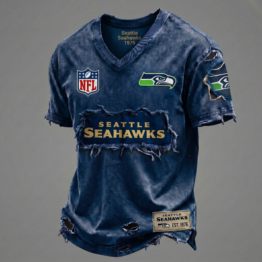 SS NFL Premium V-Neck T-shirt Gift For Fans 0306 NAK DATND TTT