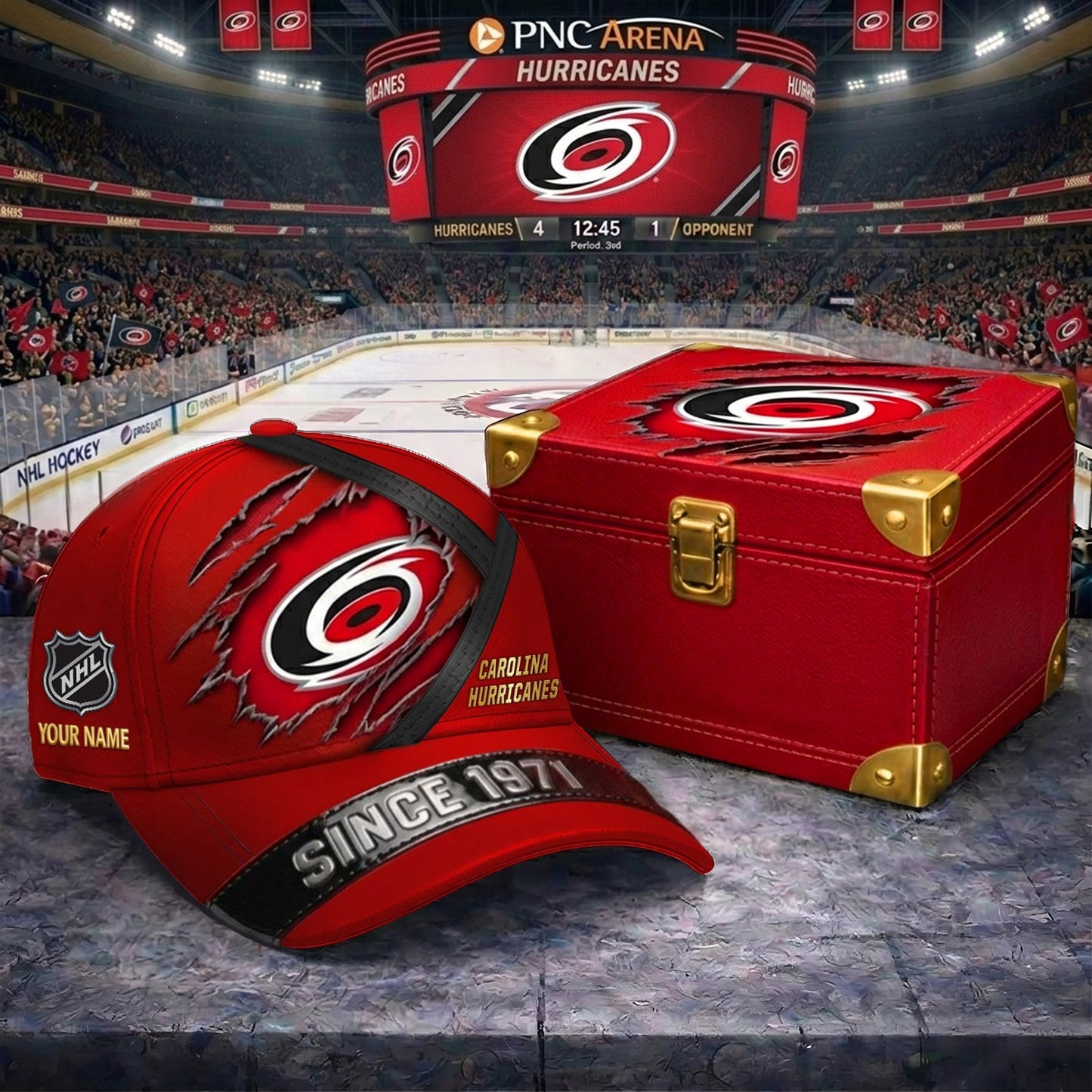 Signature Series NHL x CH BESPOKE CRACK CUSTOM NAME HAT V3 NDT NHM 270426