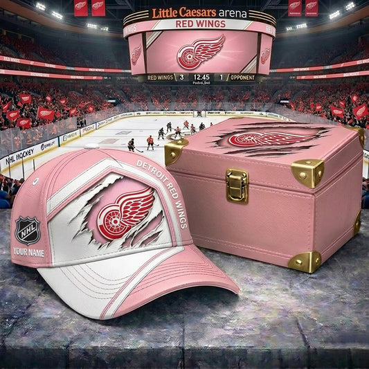 Signature Series NHL x DRW BESPOKE PASTEL PINK CRACK CUSTOM NAME HAT V03 NDT NHM 280426