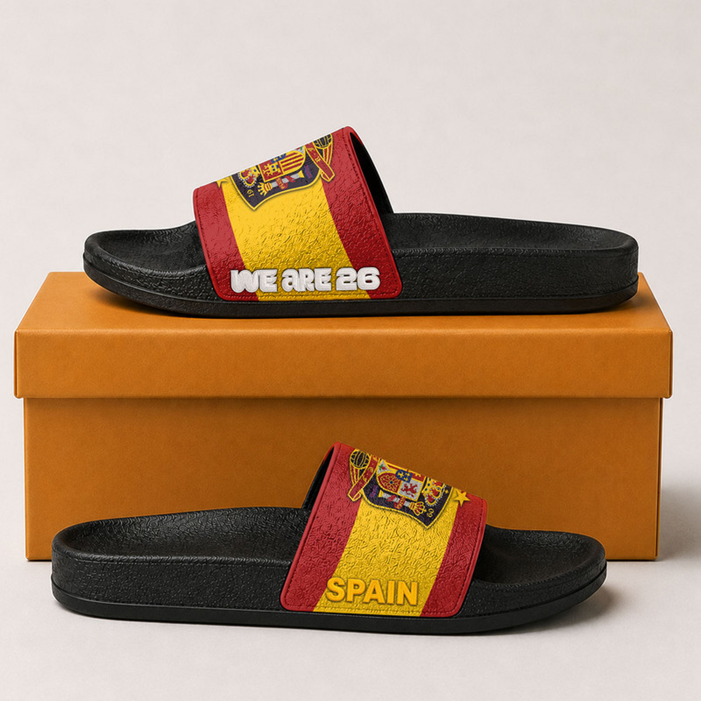 Spain Premium WC26 National Team Slide Slippers 0406 DatND DVT