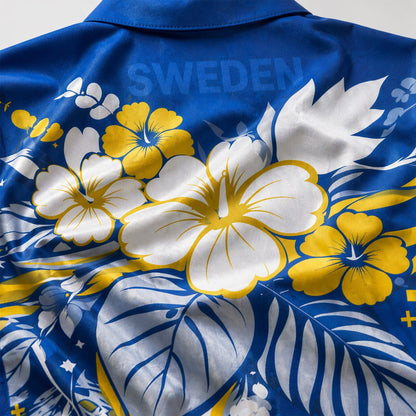 Spain World Cup 2026 Floral Hawaiian Shirt PVT02 DATND LBN 90526
