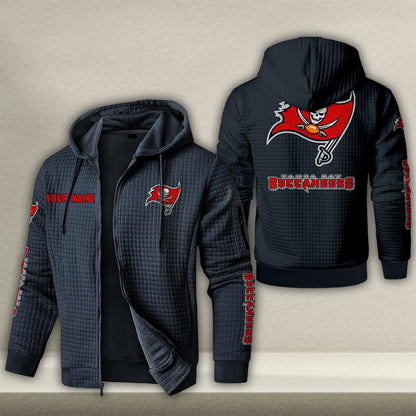 TB x NFL Quilted Zip Hoodie DatND DVT