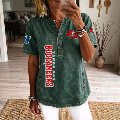 TB x NFL Womenƒ??s Denim Casual Tops DATND LBN 190526