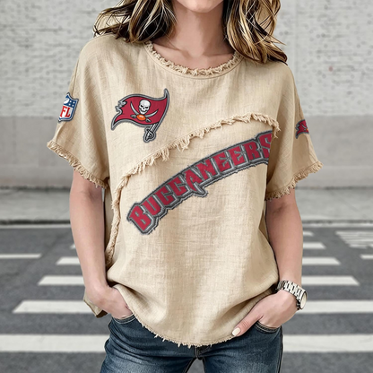TB x NFL Womenƒ??s Vintage O-Neck 2905 DatND DVT