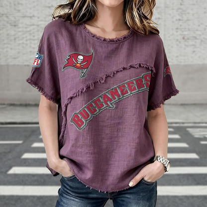 TB x NFL Womenƒ??s Vintage O-Neck 2905 DatND DVT