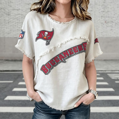 TB x NFL Womenƒ??s Vintage O-Neck 2905 DatND DVT