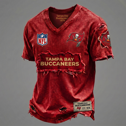 TBB NFL Premium V-Neck T-shirt Gift For Fans 0306 NAK DATND TTT