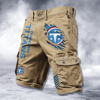 TEN x NFL Cotton Cargo Shorts DATND TANTD 2705