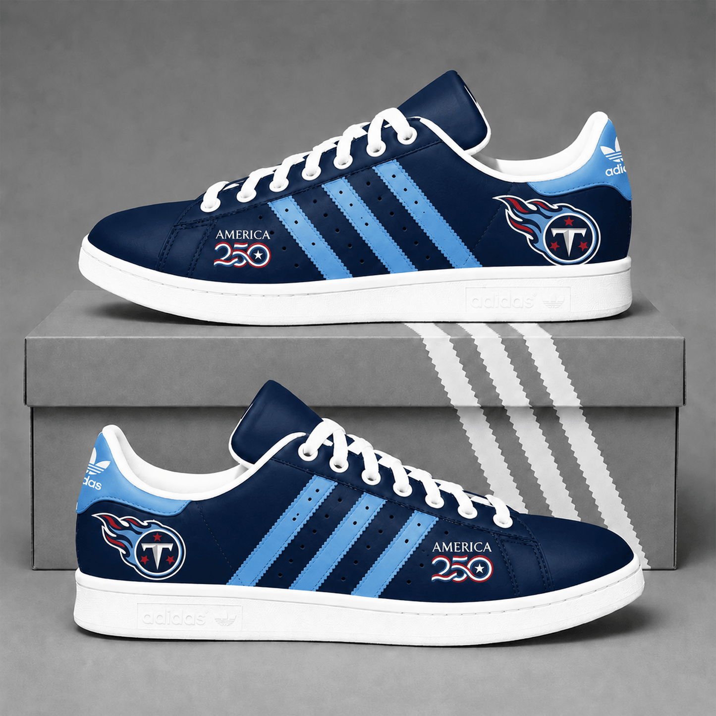 TEN x NFL Premium America 250 Team Pride Superstar Sneakers   150626