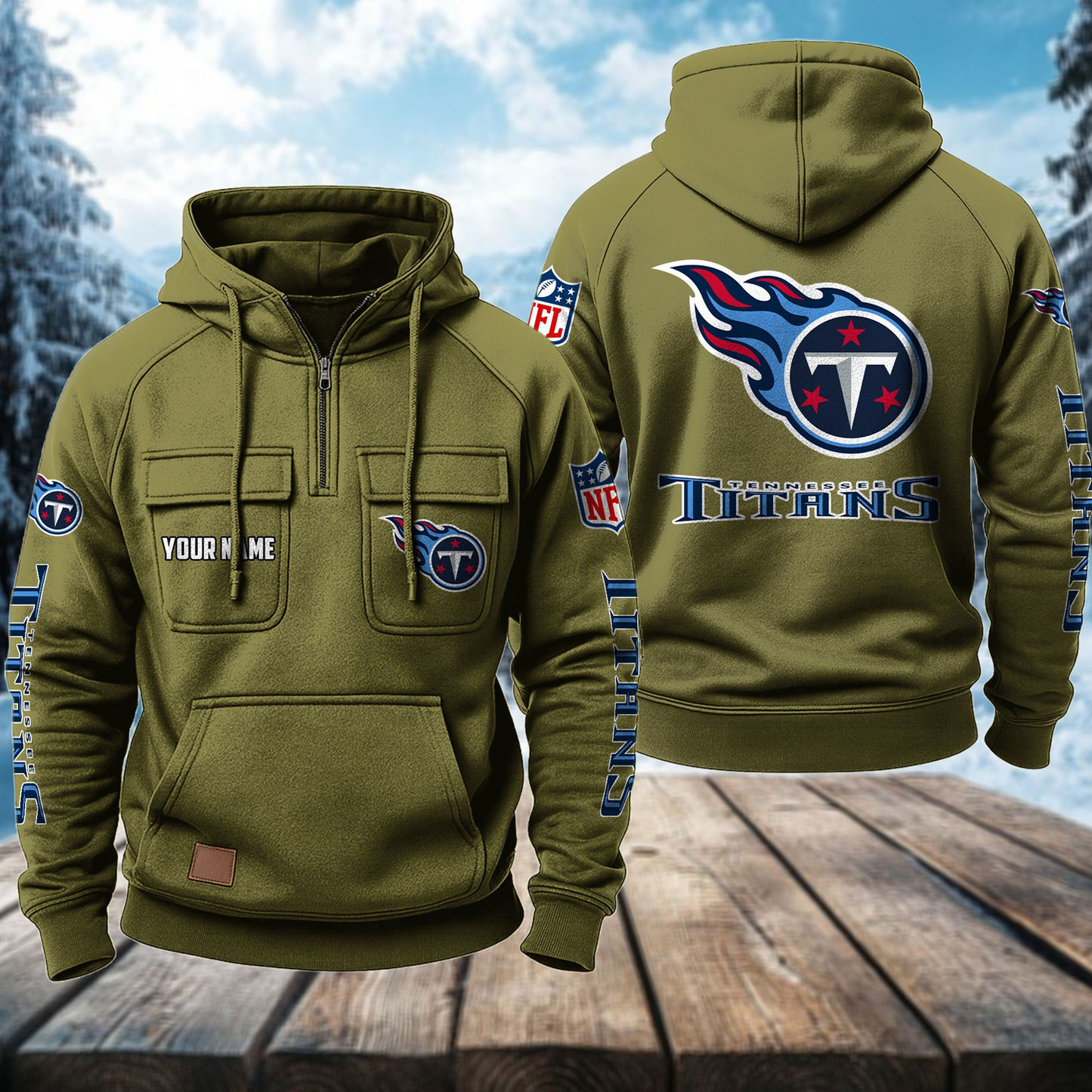 TEN x NFL Premium Hoodie DATND TANTD