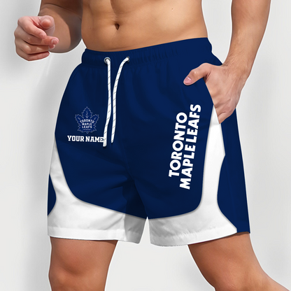 TOR x NHL Team Special Short Pants For Men Custom Name Gifts DATND TANTD 090426