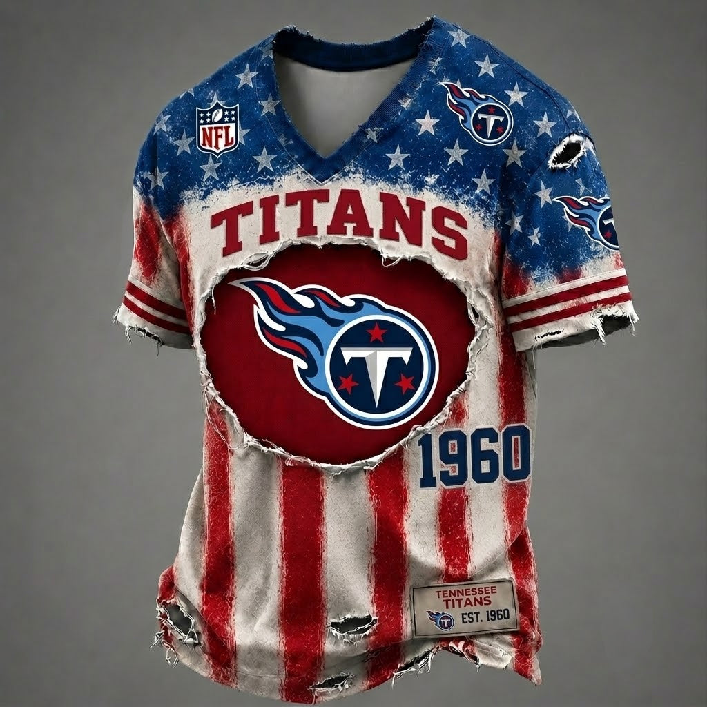 TT x NFL American Flag Luxury Classic T-shirt 252606
