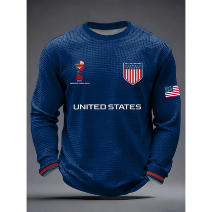 USA Print Soccer Shirt V1 DATND TANTD 040626