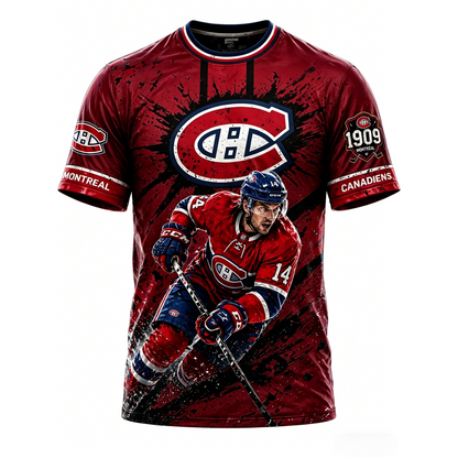Unisex MC x NHL Inspired Trendy T-shirt V1 DATND TANTD 140526