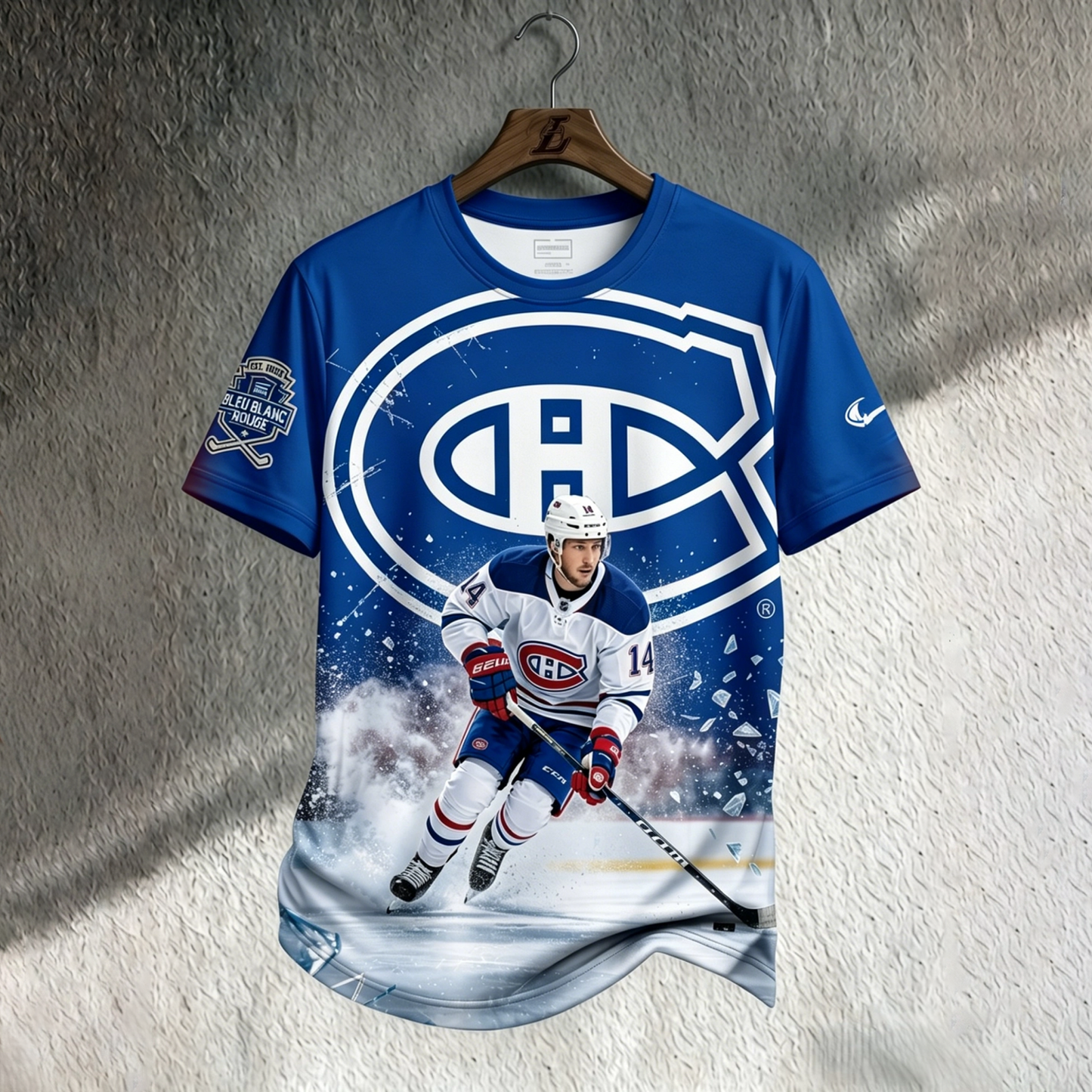 Unisex MC x NHL Inspired Trendy T-shirt V10 DATND TANTD 140526