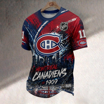 Unisex MC x NHL Inspired Trendy T-shirt V12 DATND TANTD 140526
