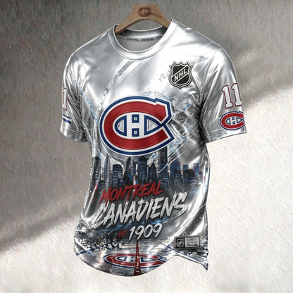 Unisex MC x NHL Inspired Trendy T-shirt V12 DATND TANTD 140526