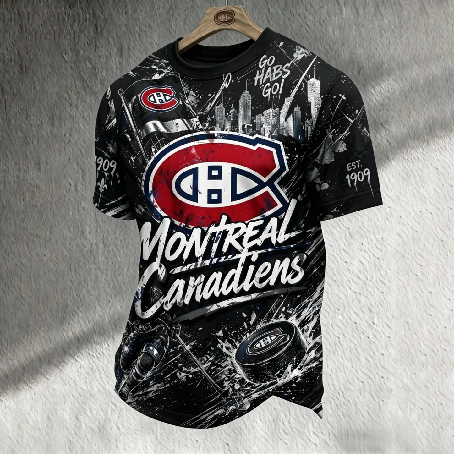 Unisex MC x NHL Inspired Trendy T-shirt V17 DATND TANTD 140526