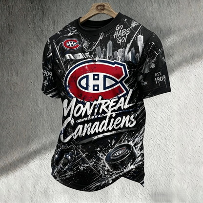 Unisex MC x NHL Inspired Trendy T-shirt V17 DATND TANTD 140526
