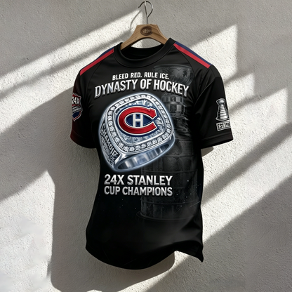 Unisex MC x NHL Inspired Trendy T-shirt V18 DATND TANTD 140526