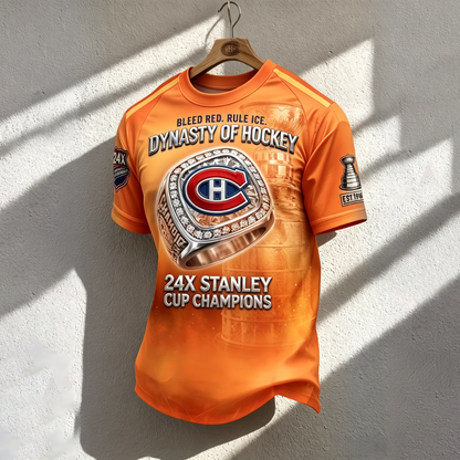 Unisex MC x NHL Inspired Trendy T-shirt V18 DATND TANTD 140526