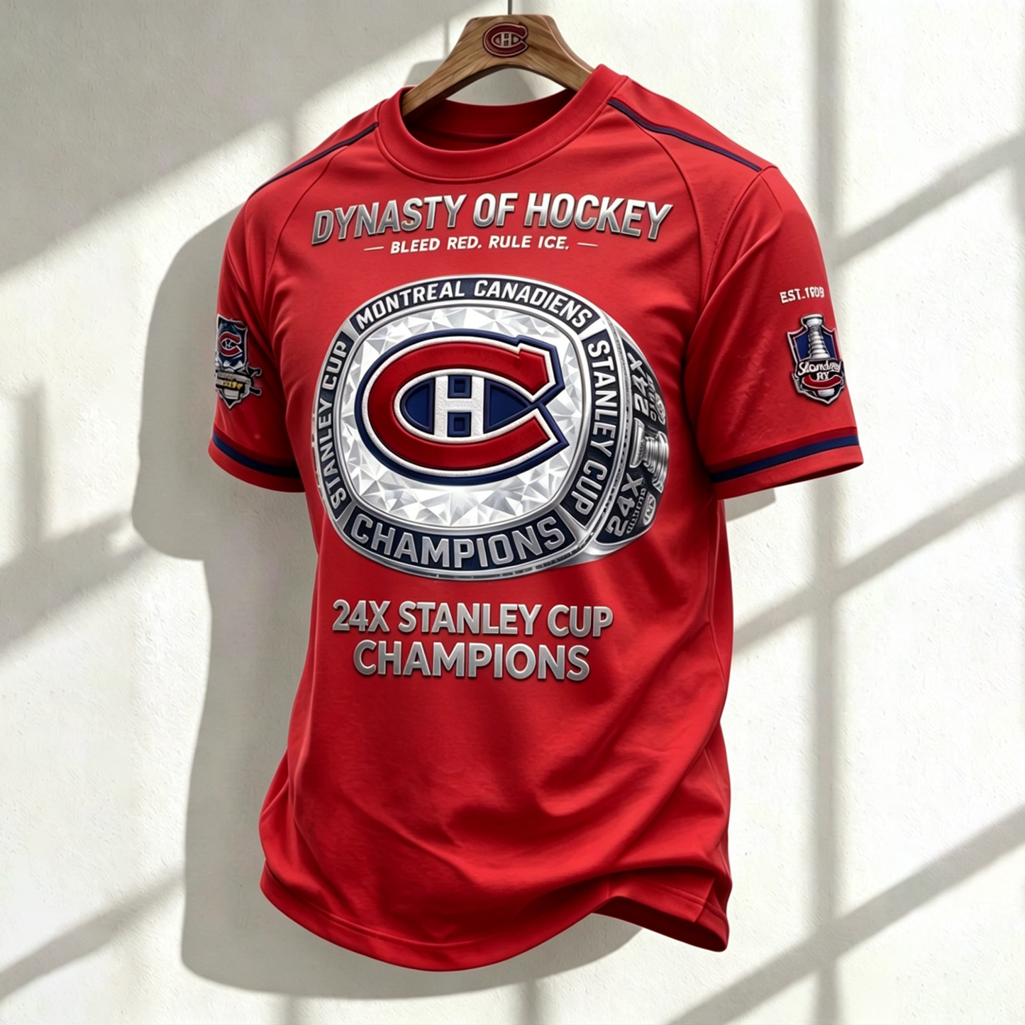 Unisex MC x NHL Inspired Trendy T-shirt V2 DATND TANTD 140526