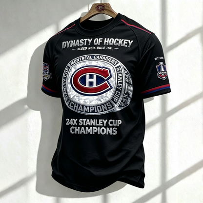 Unisex MC x NHL Inspired Trendy T-shirt V2 DATND TANTD 140526