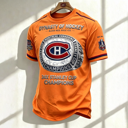 Unisex MC x NHL Inspired Trendy T-shirt V2 DATND TANTD 140526