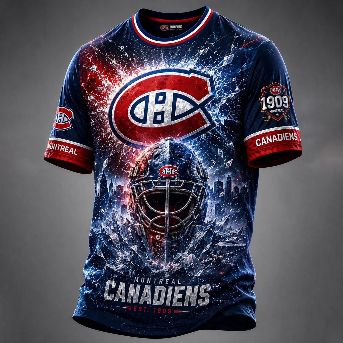 Unisex MC x NHL Inspired Trendy T-shirt V21 DATND TANTD 140526