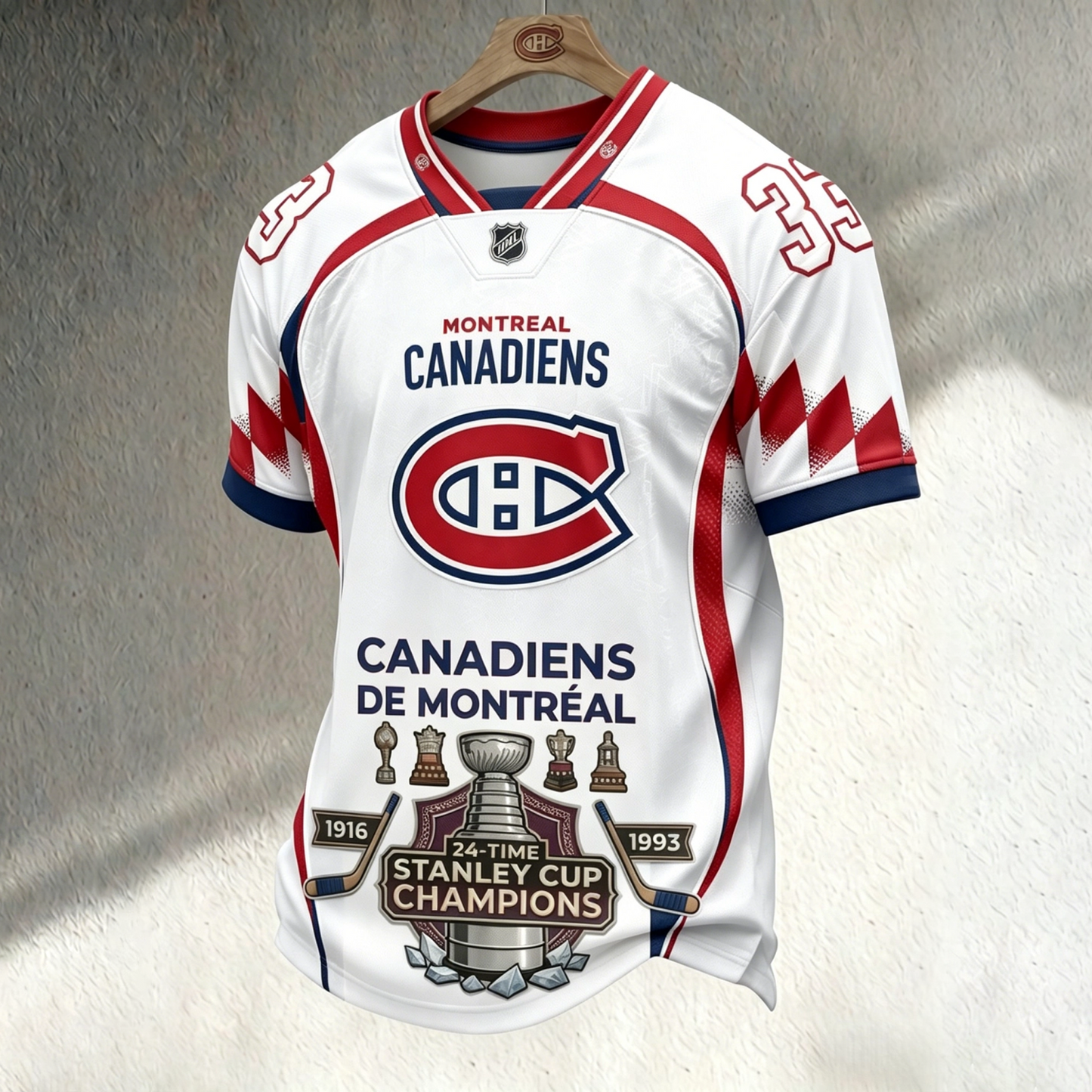 Unisex MC x NHL Inspired Trendy T-shirt V5 DATND TANTD 140526