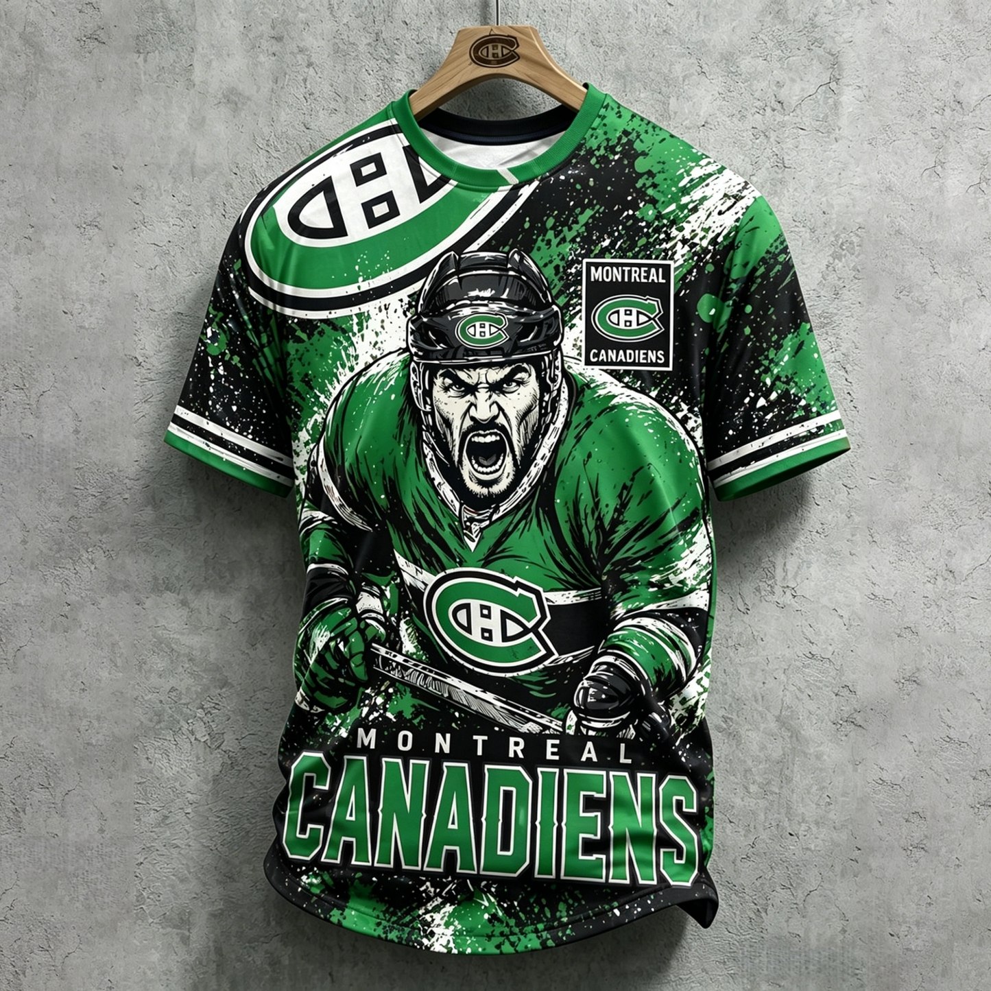 Unisex MC x NHL Inspired Trendy T-shirt V8 DATND TANTD 140526