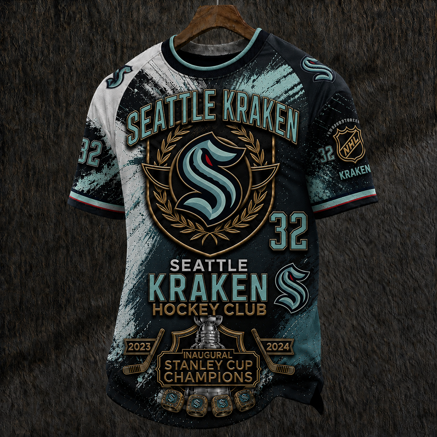 Unisex SEA x NHL Inspired Trendy T-shirt DATND TANTD 150525